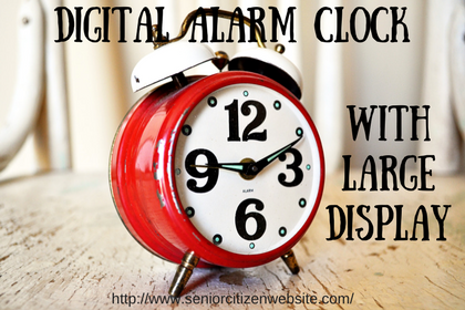 large display alarm clock