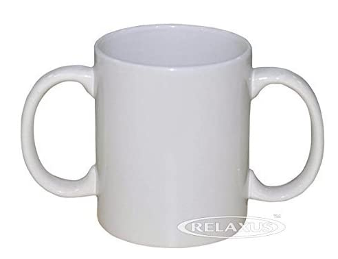 two handled mug