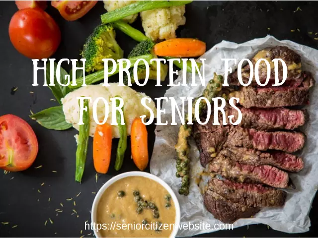 high protein food for seniors