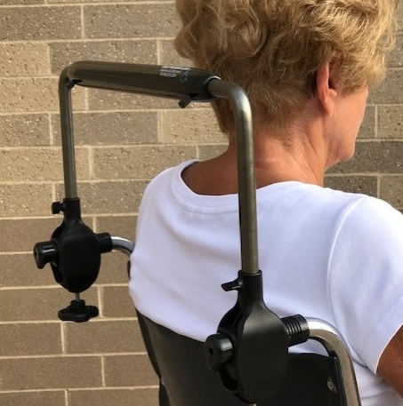 wheelchair push bar 8 inches